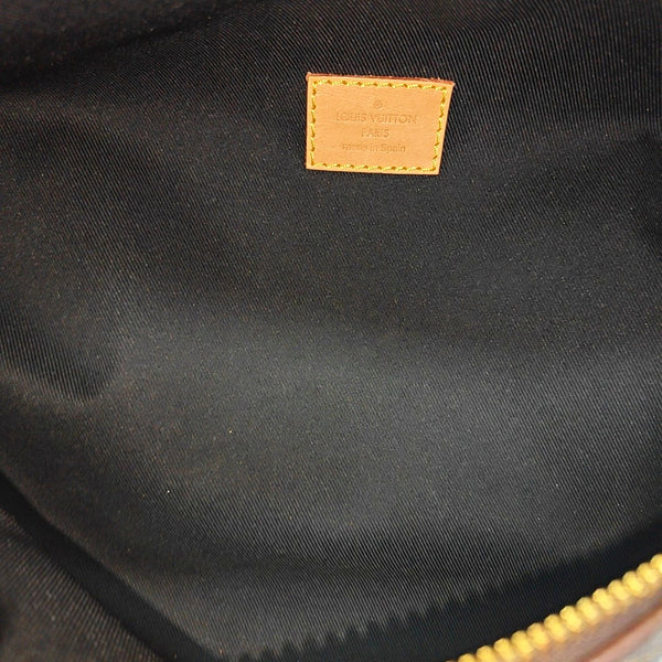 BUMBAG Monogram Coated Canvas Brown