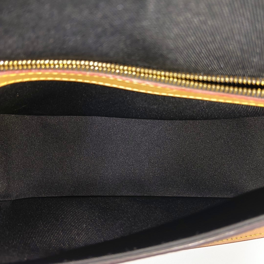 DIANE Monogram Coated Canvas Brown