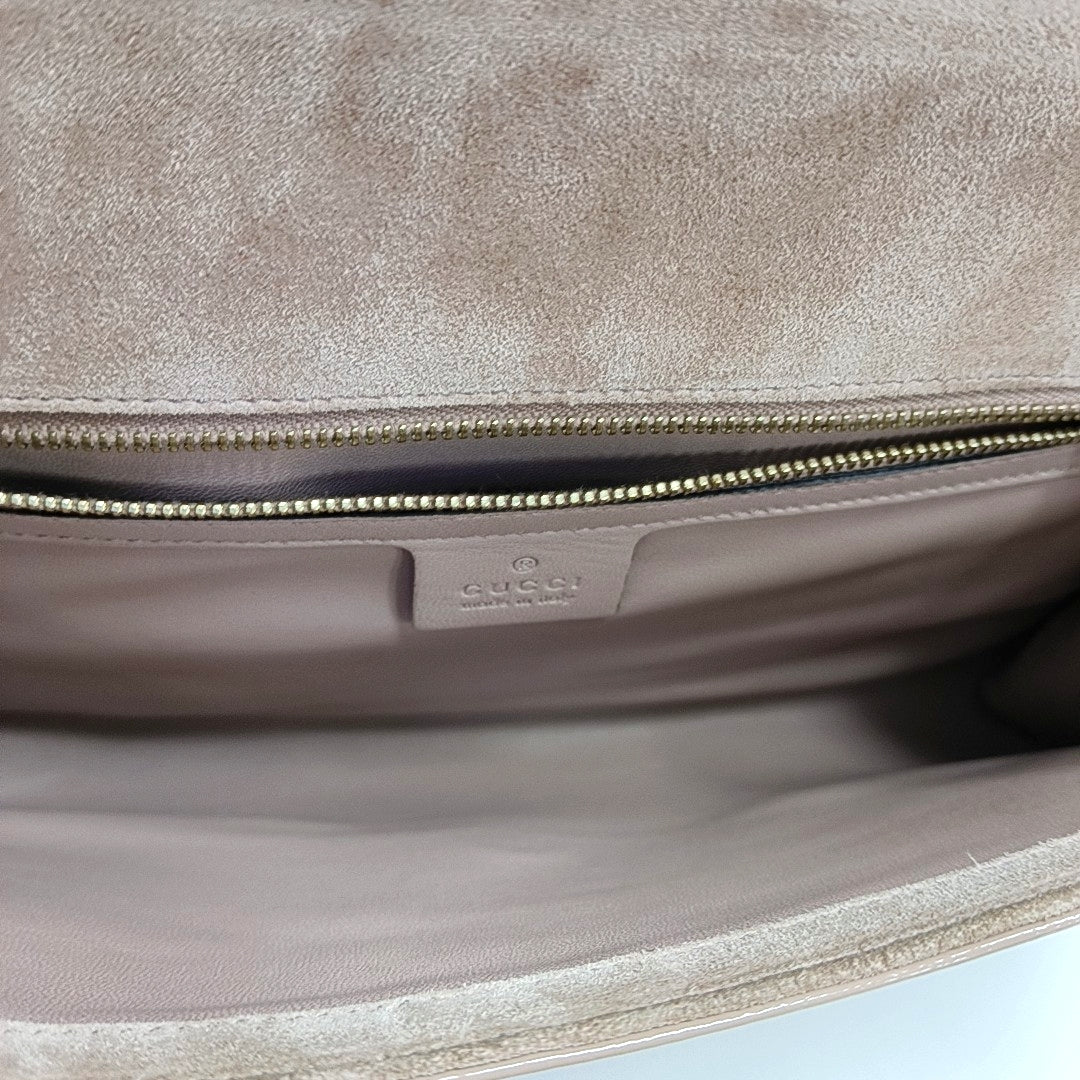 Monogram Calfskin Clutch Pink