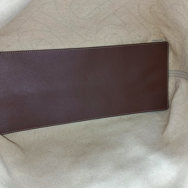 The Belt Medium Canvas Beige