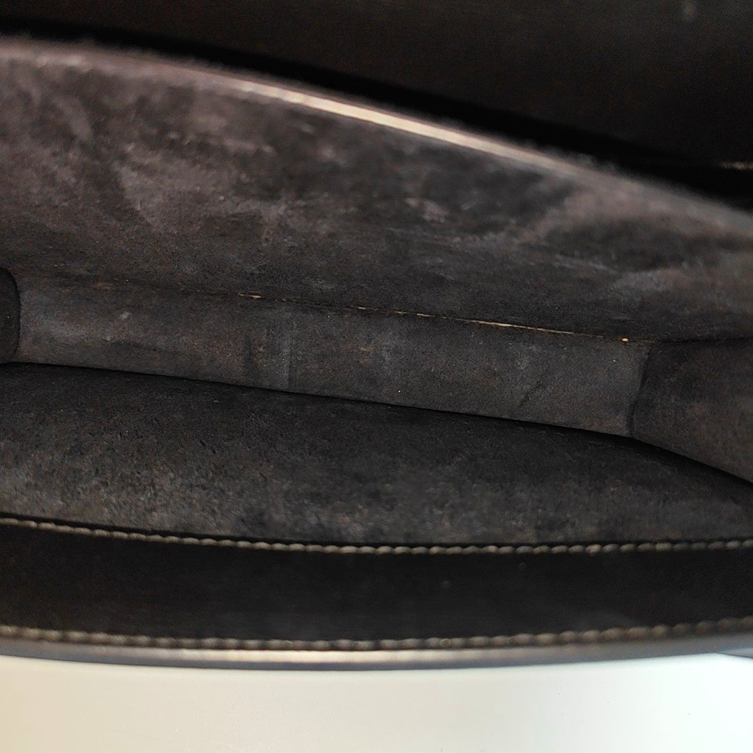 SUNSET Medium Calfskin Black