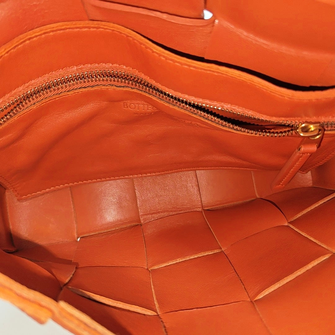 Cassette Medium Calfskin Orange