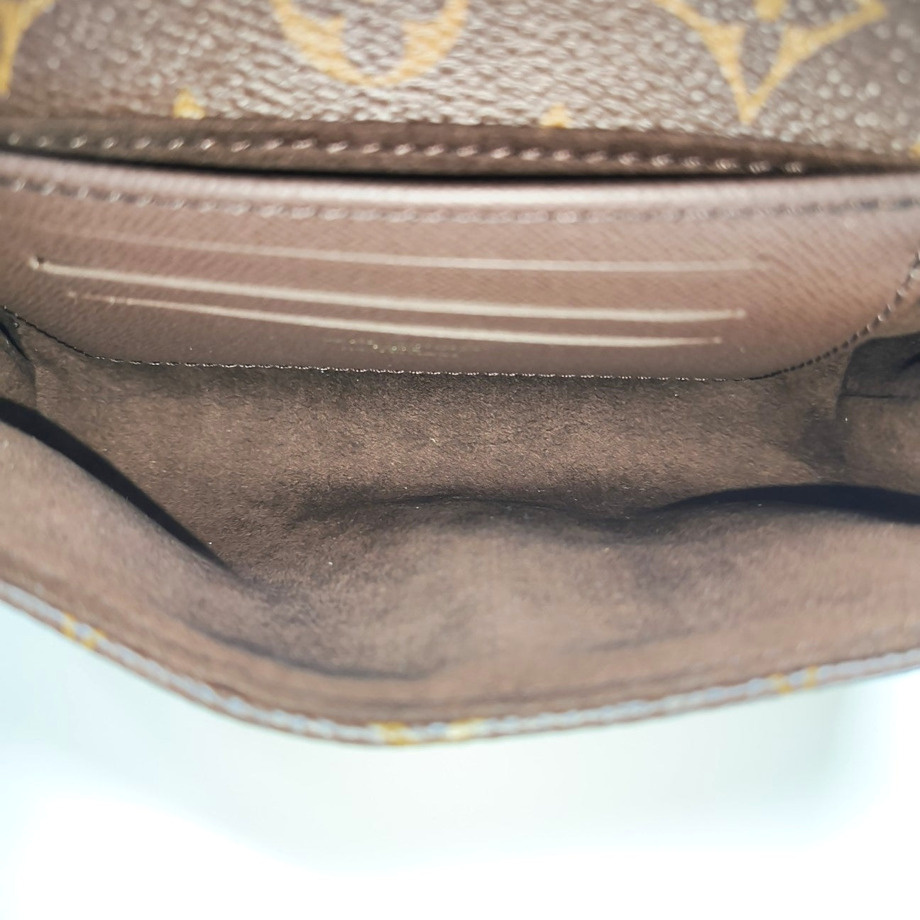 MADELEINE Monogram Coated Canvas Brown