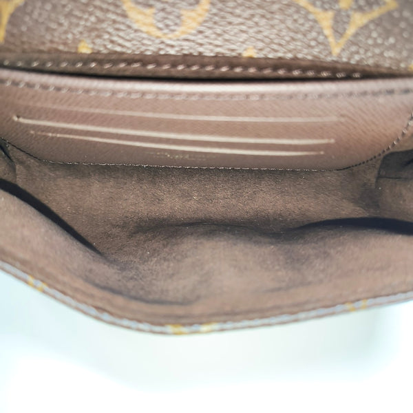 MADELEINE Monogram Coated Canvas Brown
