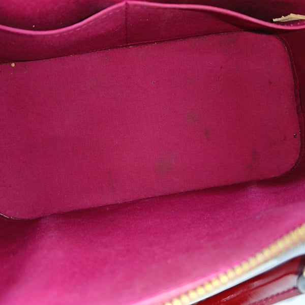 ALMA PM Monogram Patent Leather Red