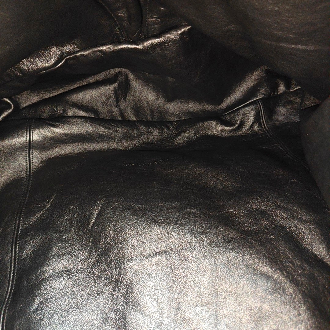 Fabric Shoulder Bag Black
