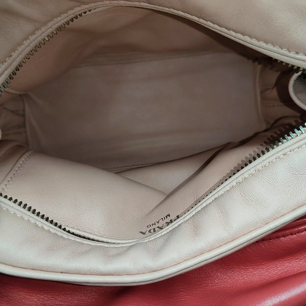 Calfskin Shoulder Bag Pink