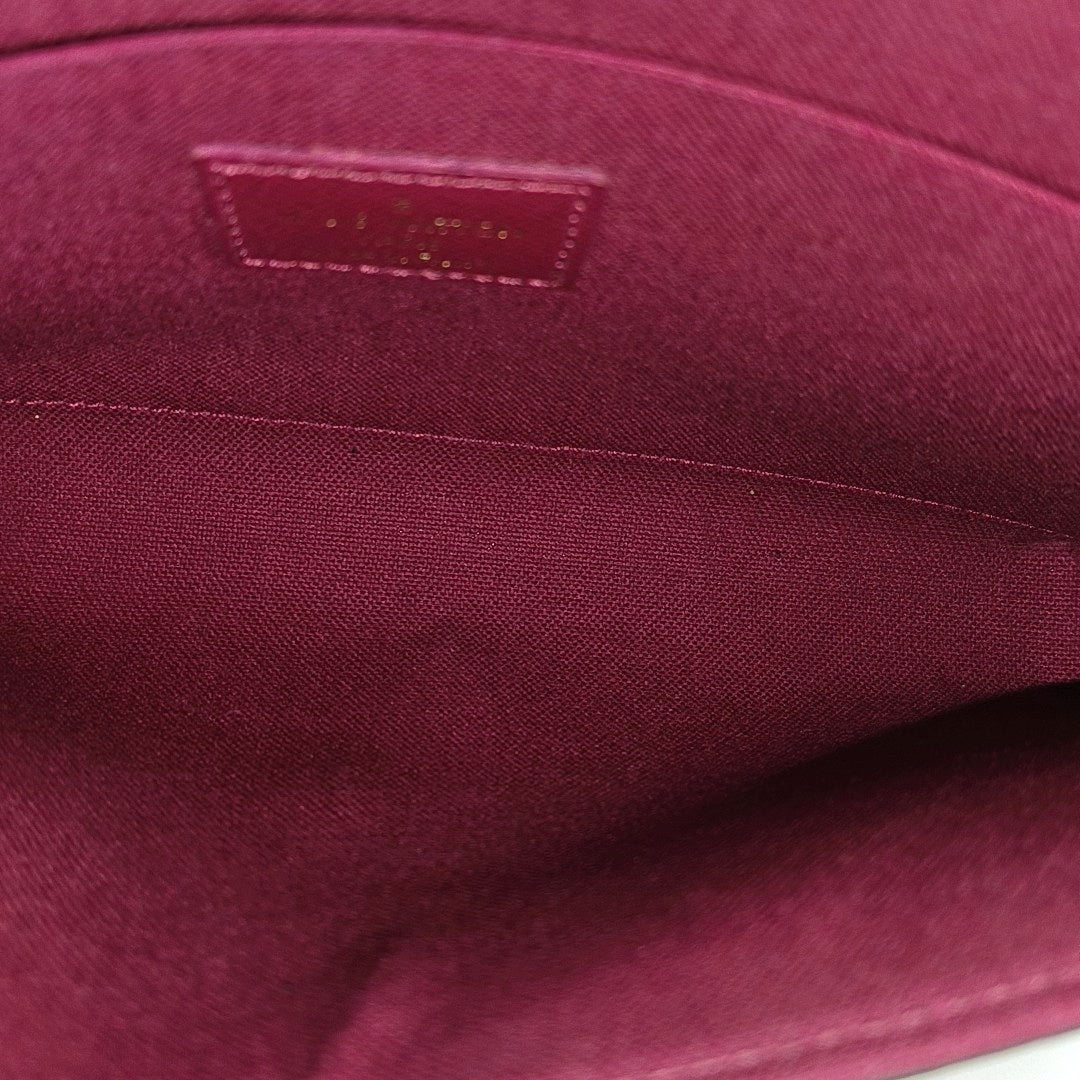 FÉLICIE Monogram Coated Canvas Brown