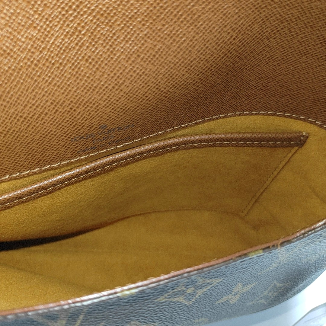 MUSETTE TANGO Monogram Coated Canvas Brown