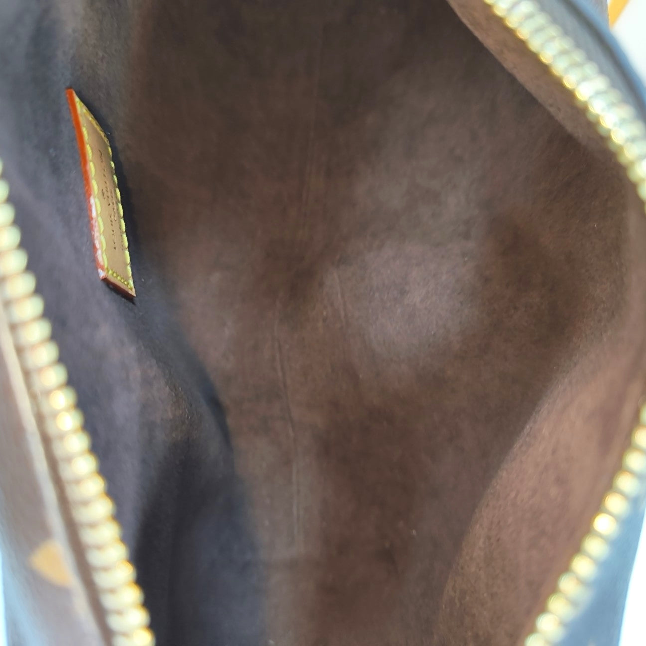 SIDE TRUNK MM Monogram Coated Canvas Brown