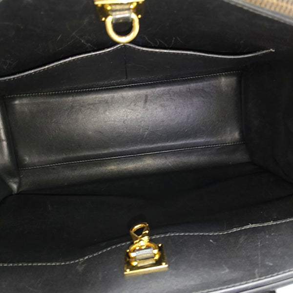 CITY STEAMER MM Calfskin Black