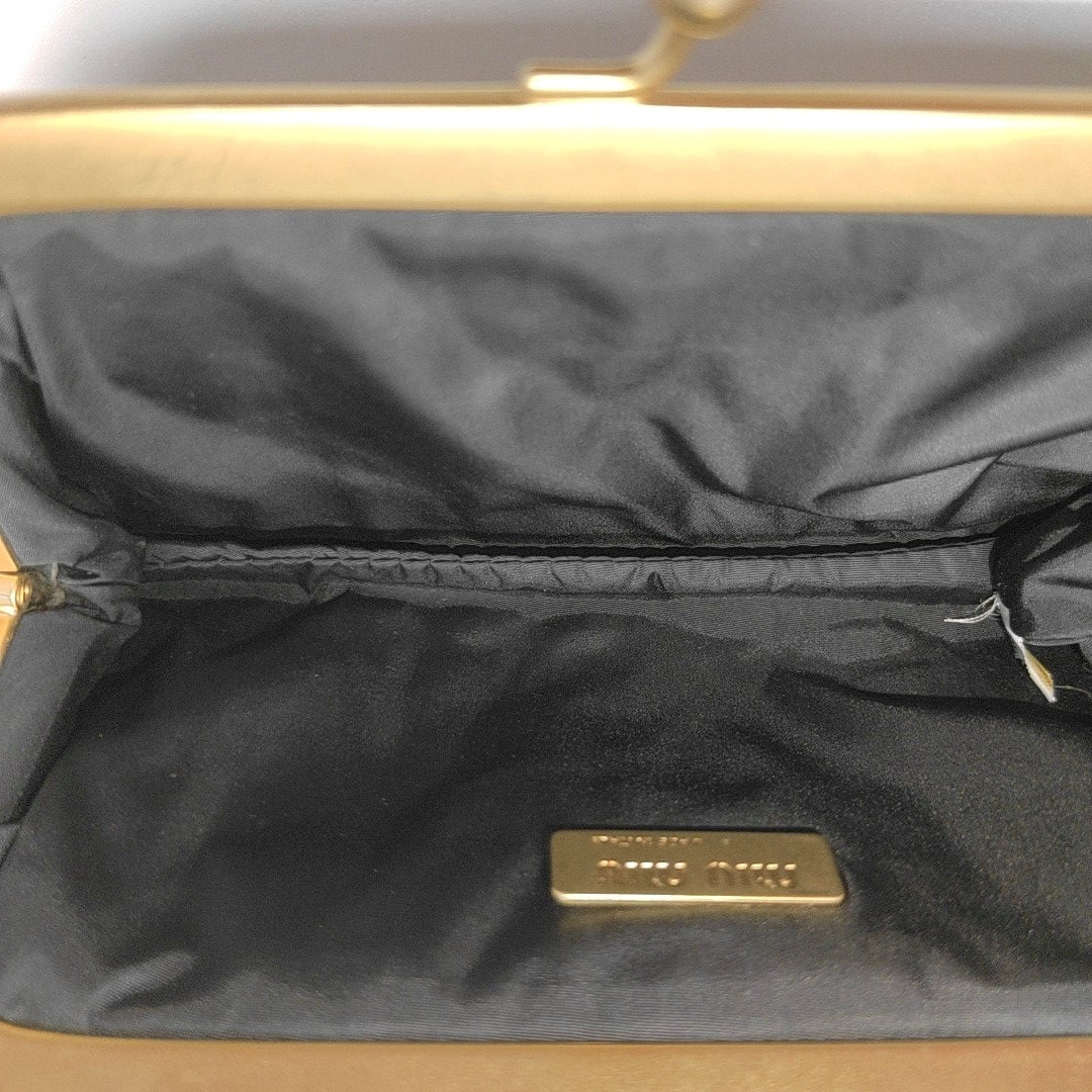 Quilted Calfskin Shoulder Bag Black