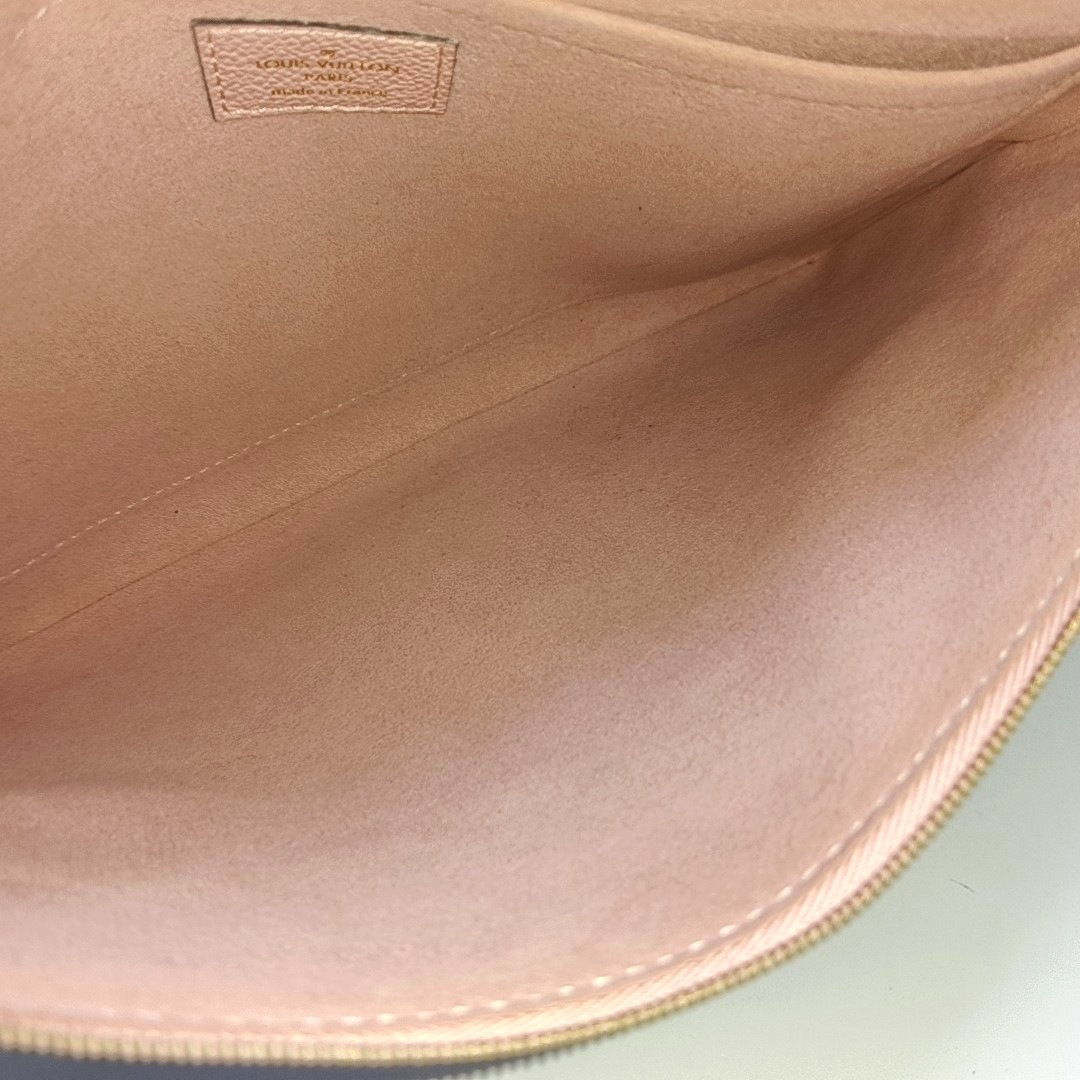DAILY Monogram Coated Canvas Brown
