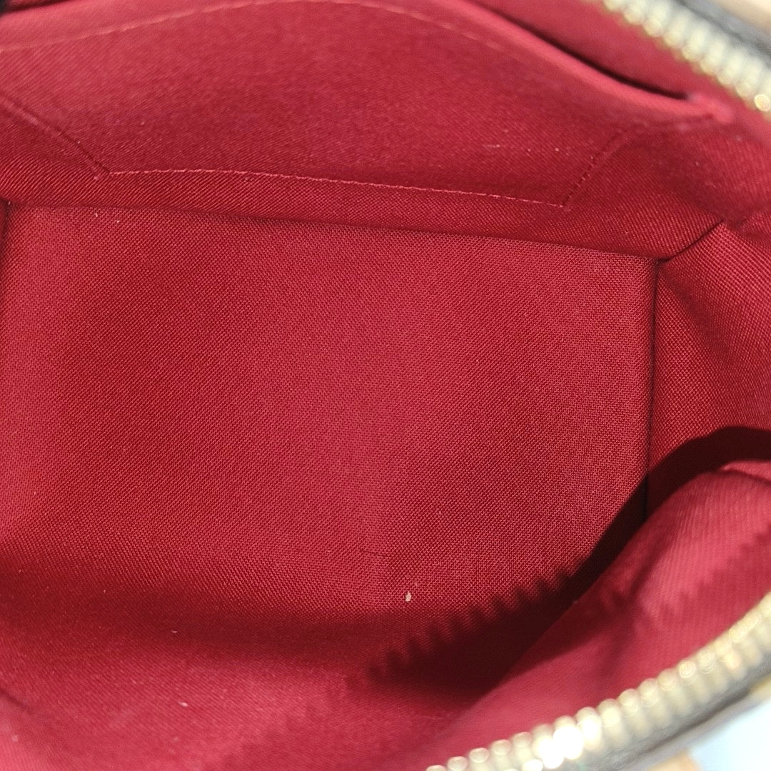 SPEEDY 20 Monogram Coated Canvas Brown