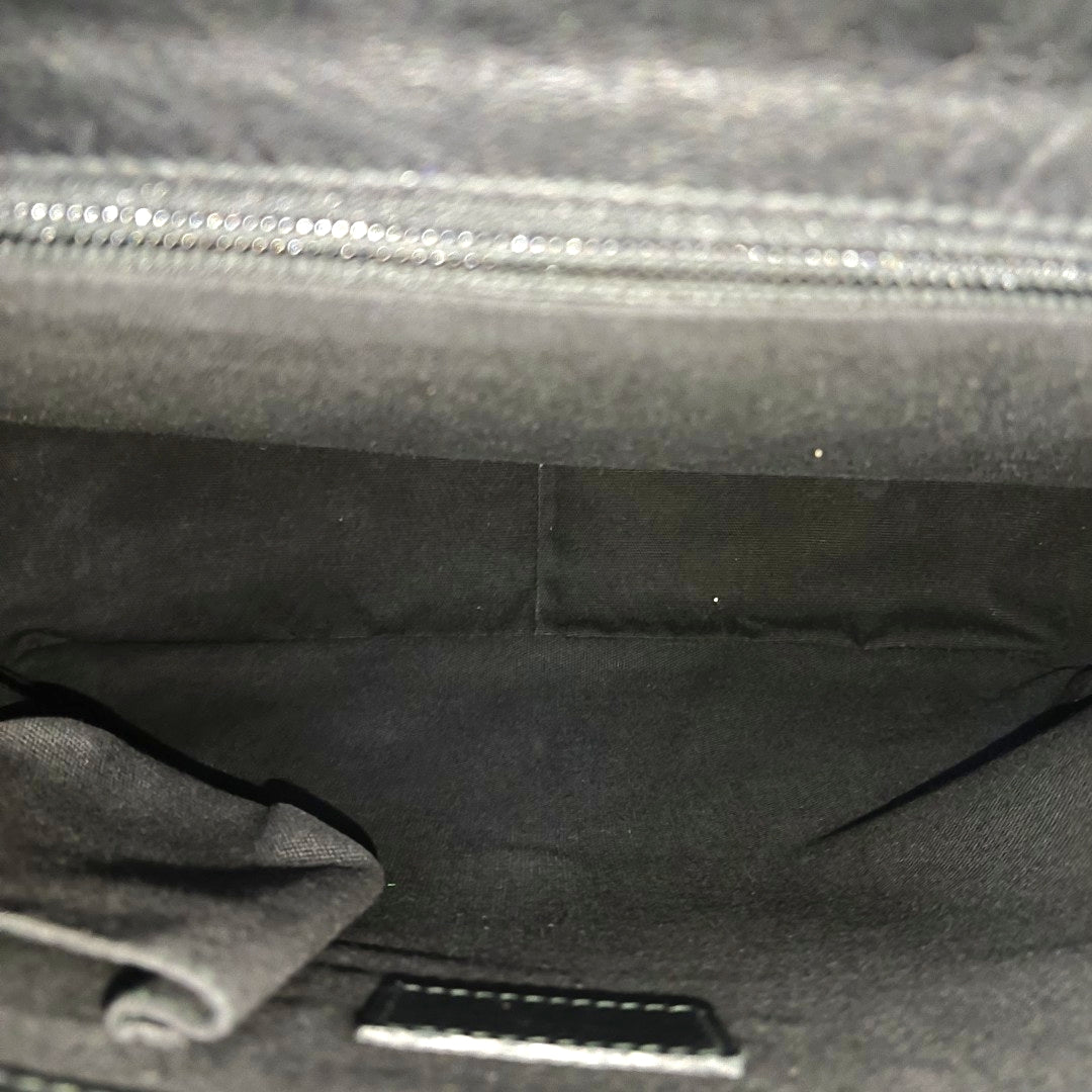 Calfskin Shoulder Bag Black