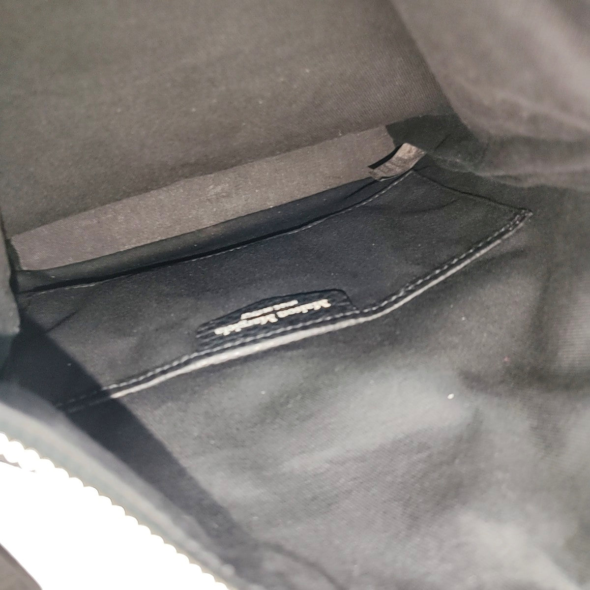 Fabric Top Handle Bag Black