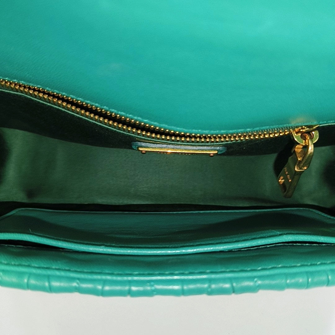 Quilted Lambskin Green