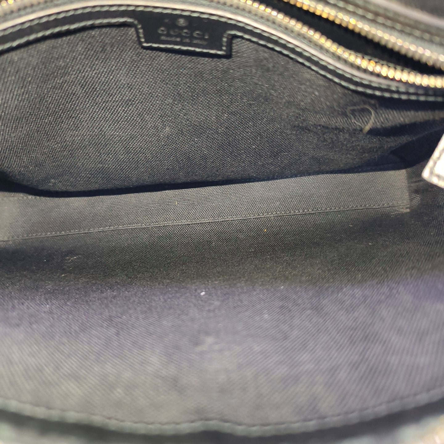 Monogram Coated Canvas Shoulder Bag Black