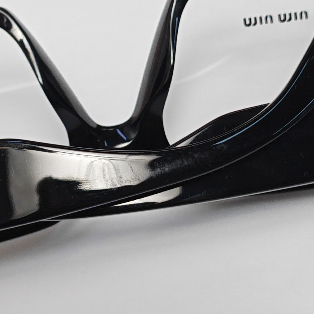 Synthetic Eyeglasses Black