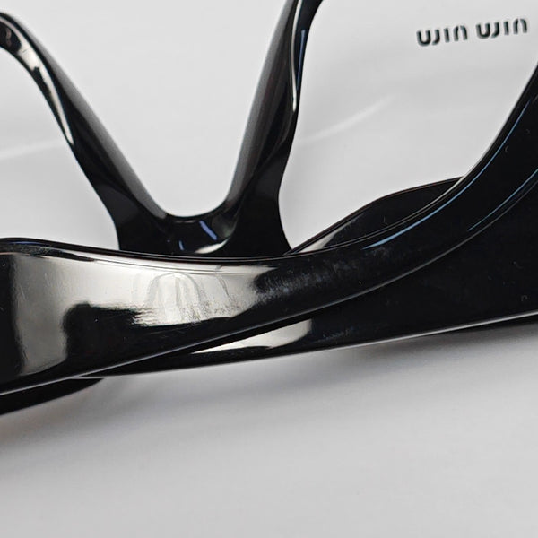 Synthetic Eyeglasses Black