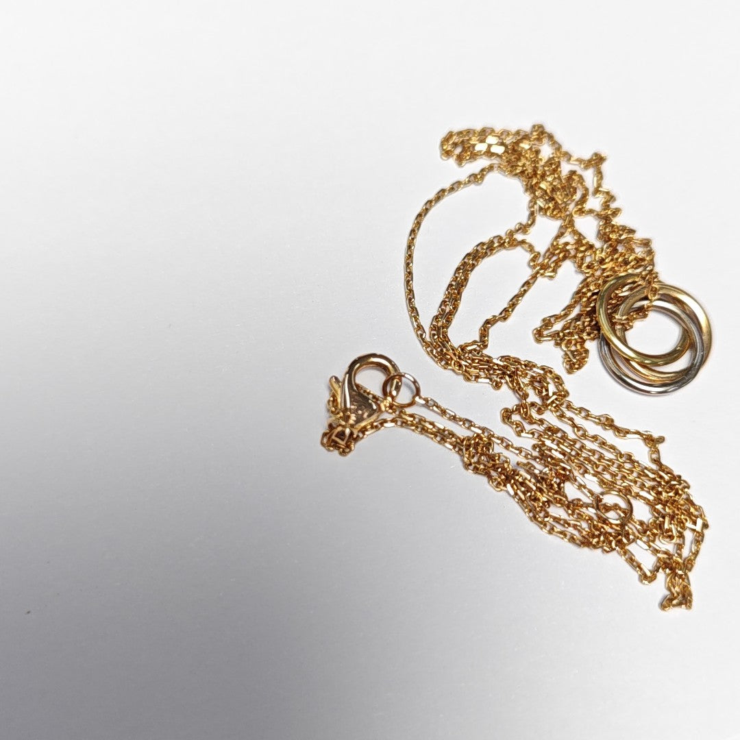 TRINITY 18k Rose Gold Necklace