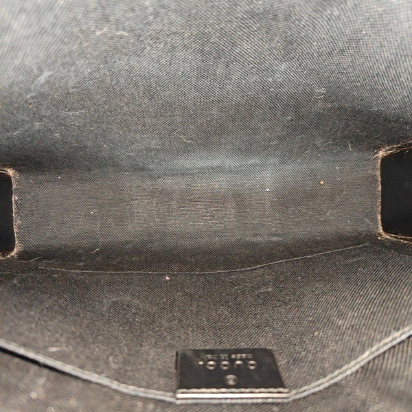 GG Supreme Monogram Coated Canvas Gray
