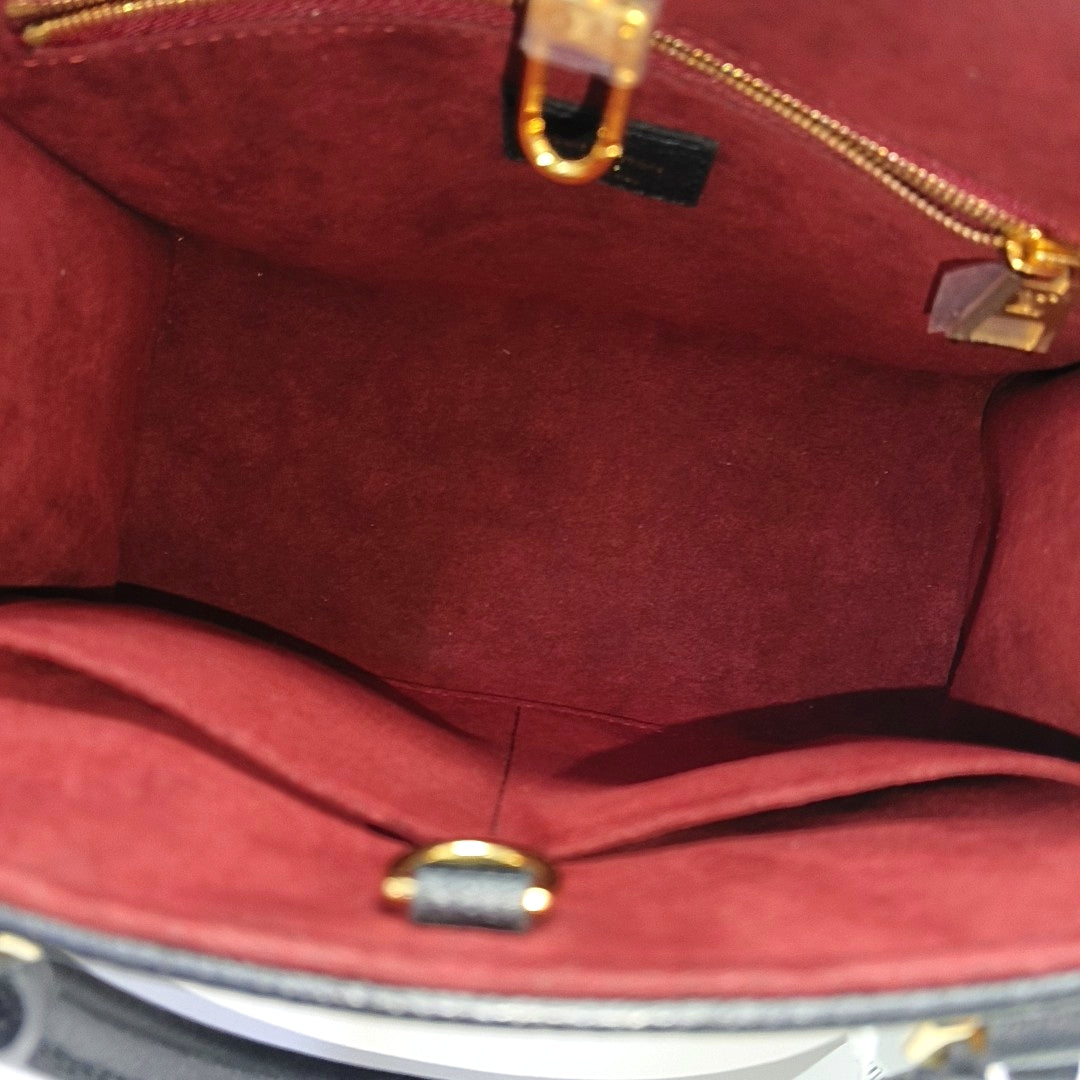 ONTHEGO PM Calfskin Black