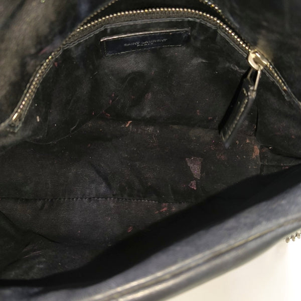 PUFFER Small Quilted Lambskin Black
