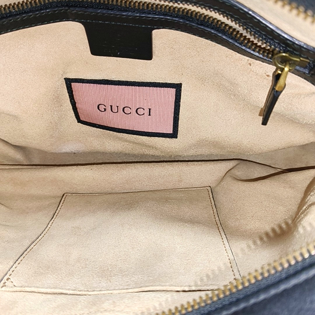 Calfskin Shoulder Bag Black