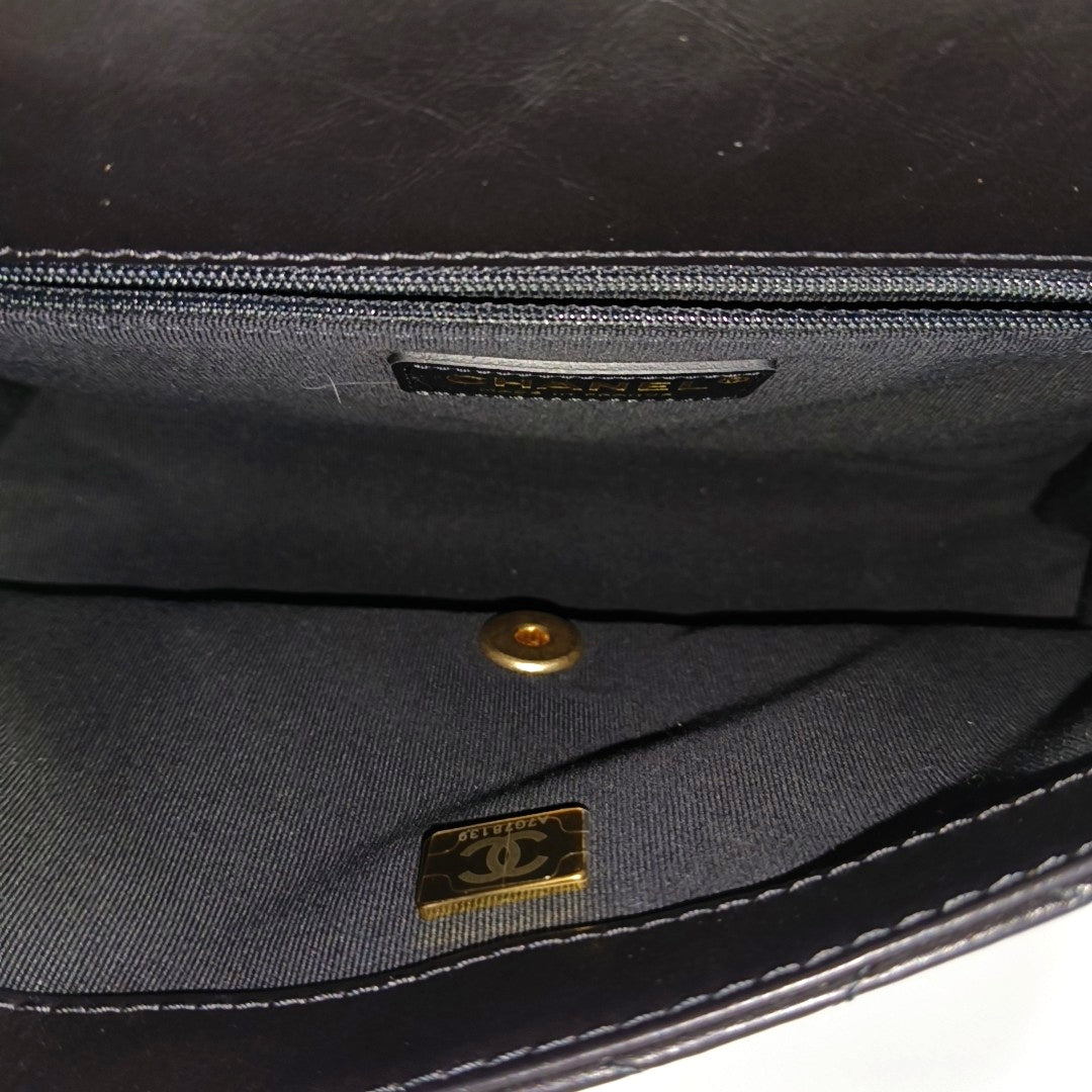 Quilted Calfskin Black