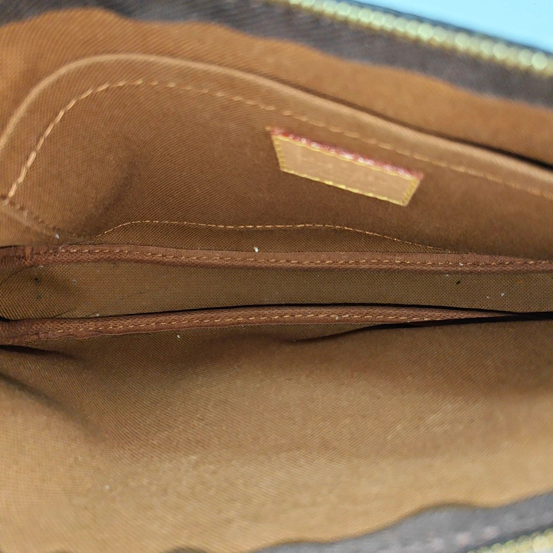 MULTI Monogram Coated Canvas Brown