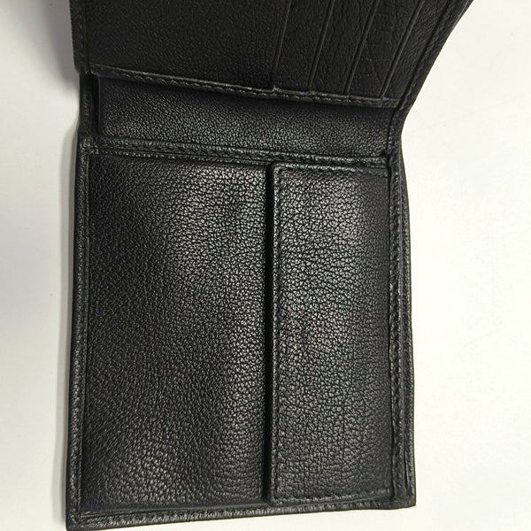Calfskin Wallet Black