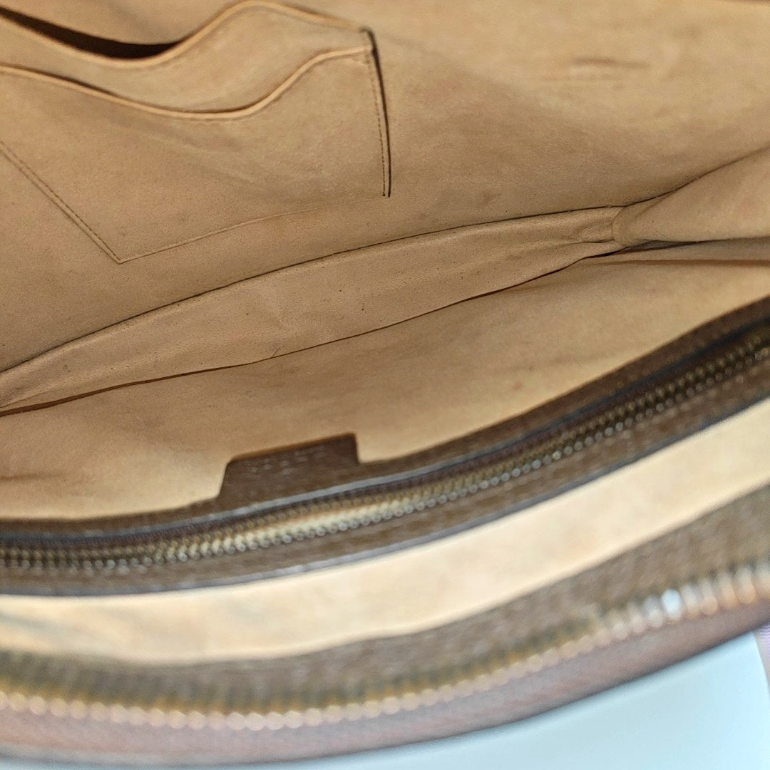 Ophidia Monogram Coated Canvas Beige