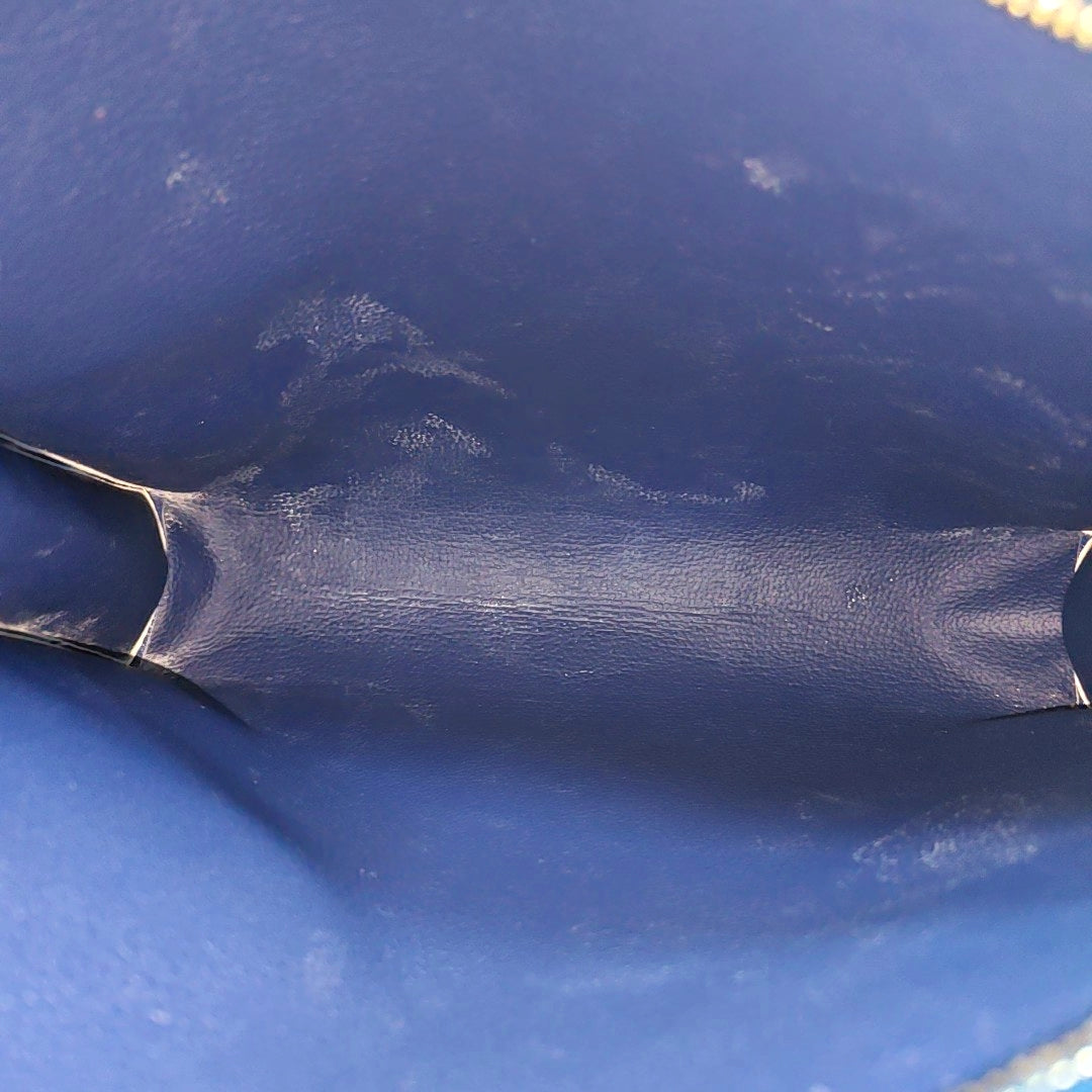 TOILET POCKET 26 Monogram Coated Canvas Blue