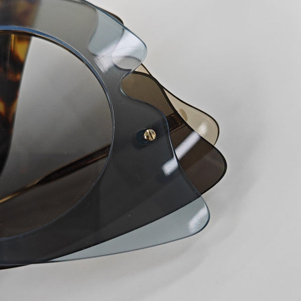 Synthetic Sunglasses Gray