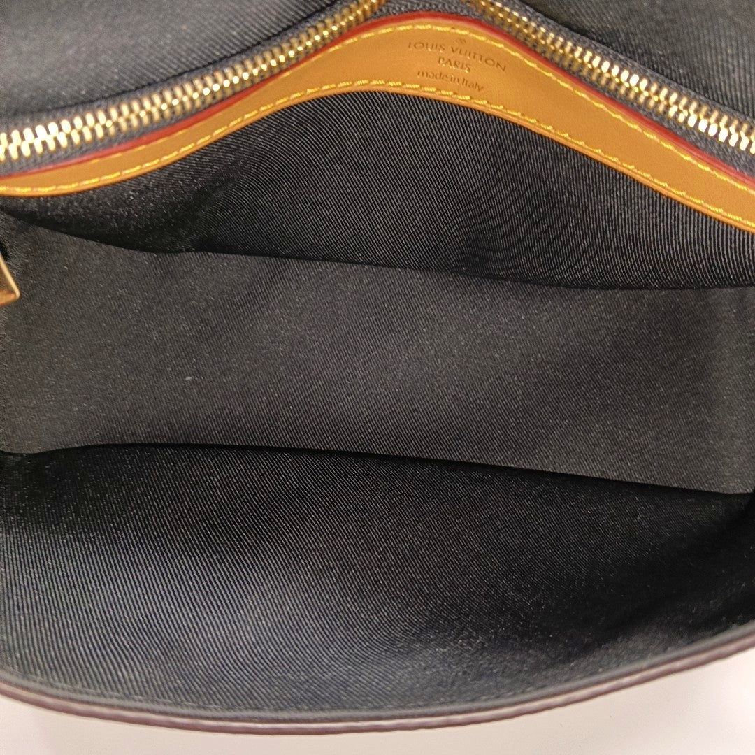 DIANE Monogram Coated Canvas Brown