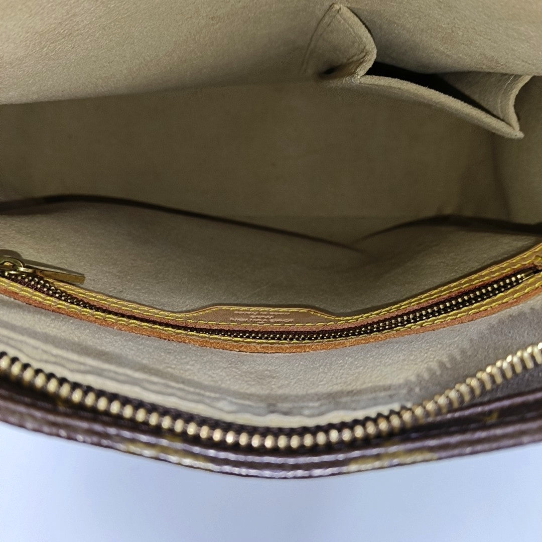 LOOPING GM Monogram Coated Canvas Brown