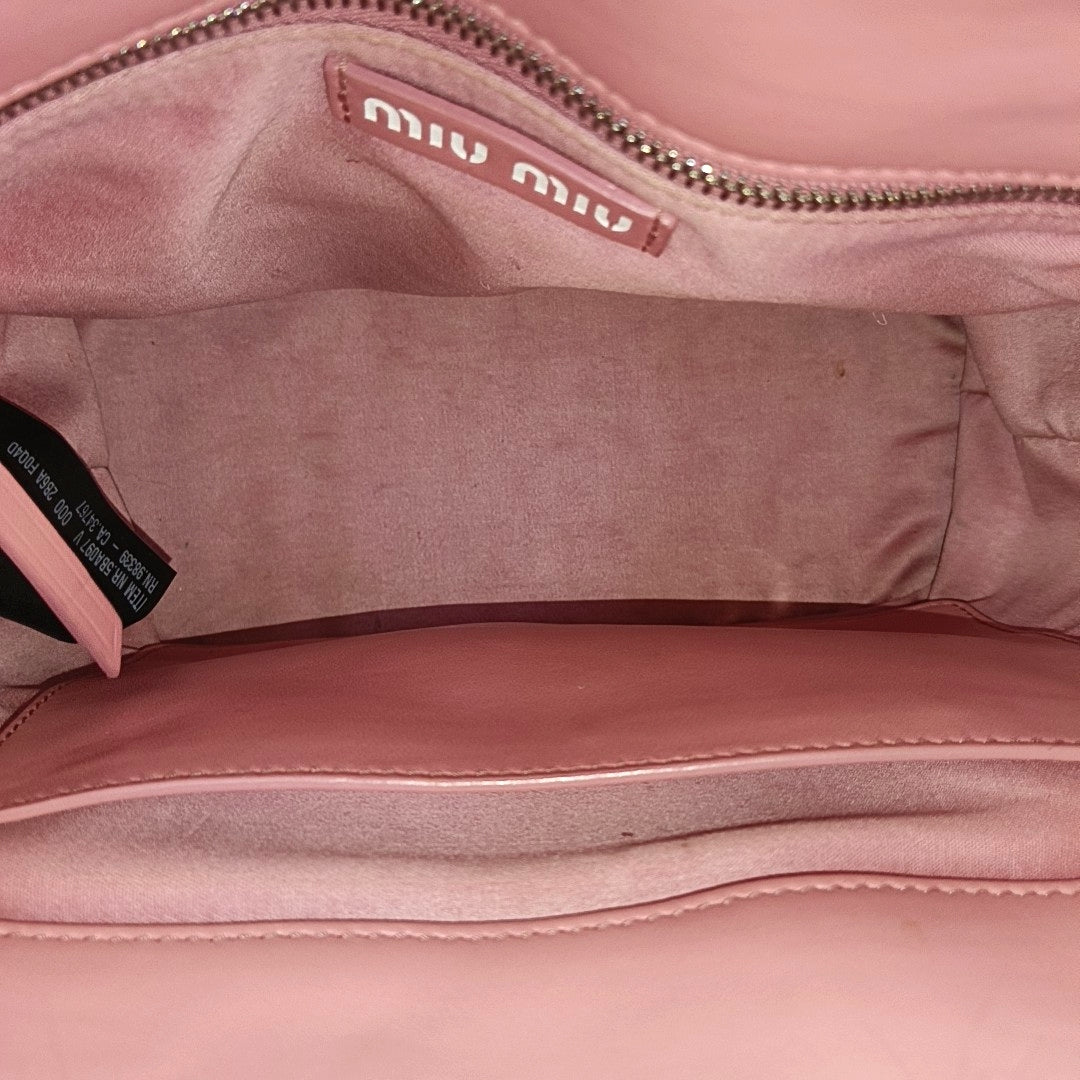 Straw Tote Bag Pink