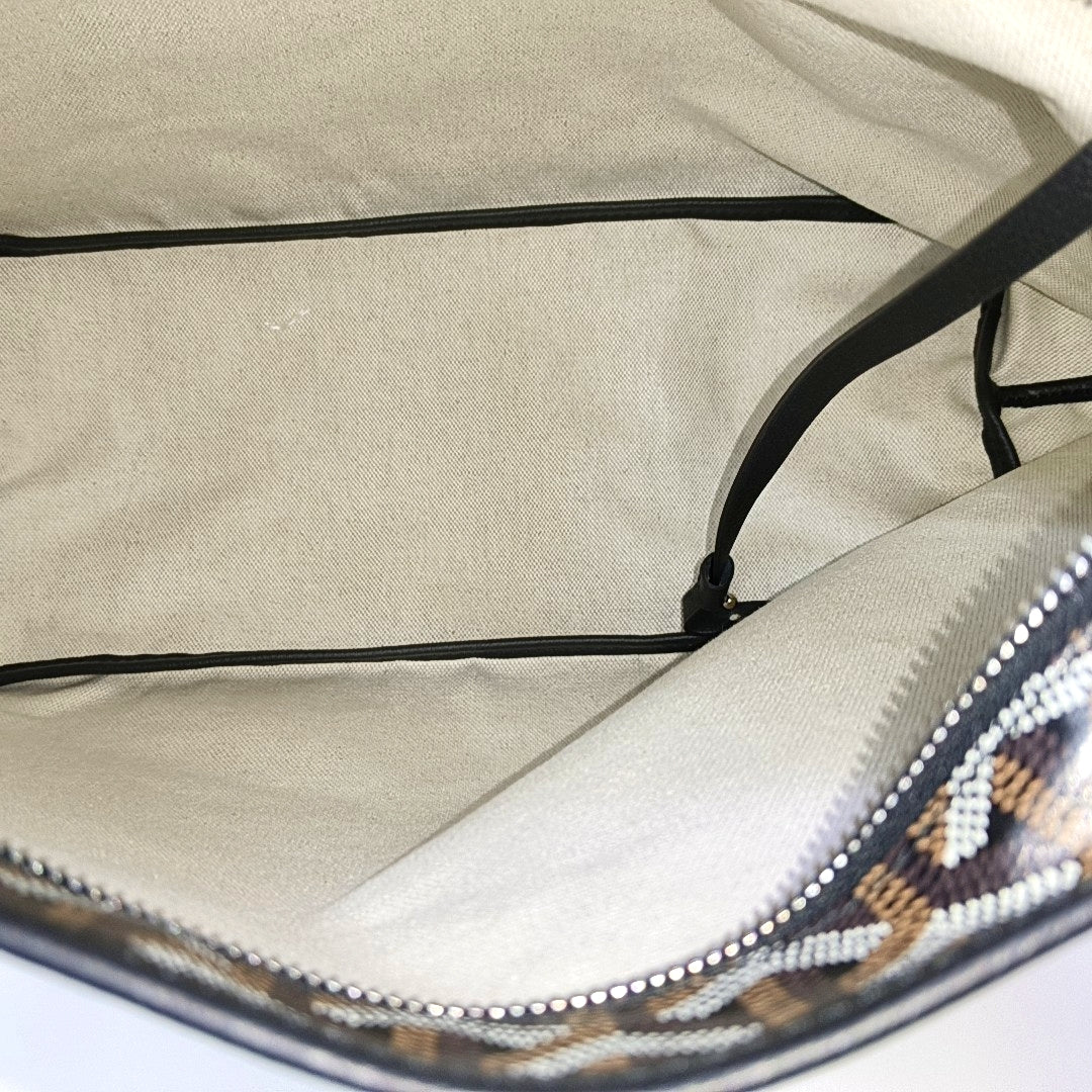 Hobo Coated Canvas Black