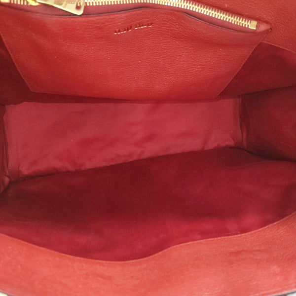 Fabric Tote Bag Red