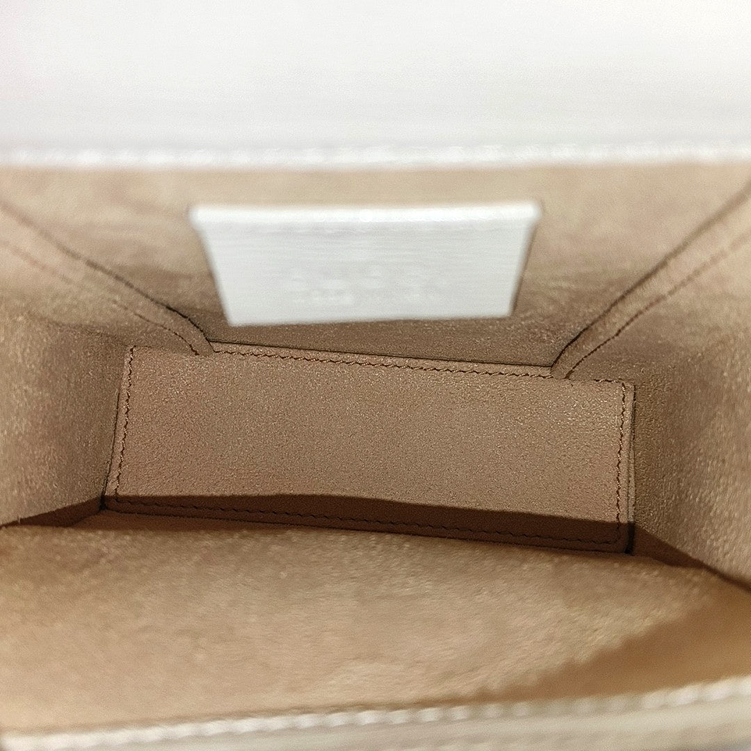 Horsebit 1955 Mini Coated Canvas Beige