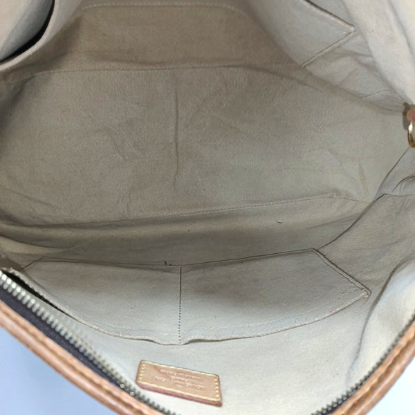 ESTRELA GM Monogram Coated Canvas Brown