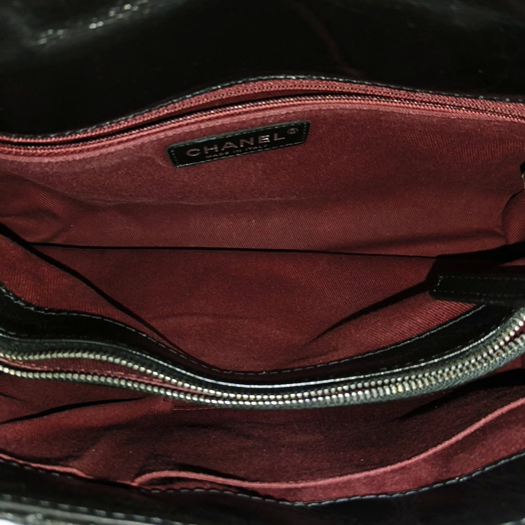 CLASSIC FLAP Small Quilted Calfskin Black