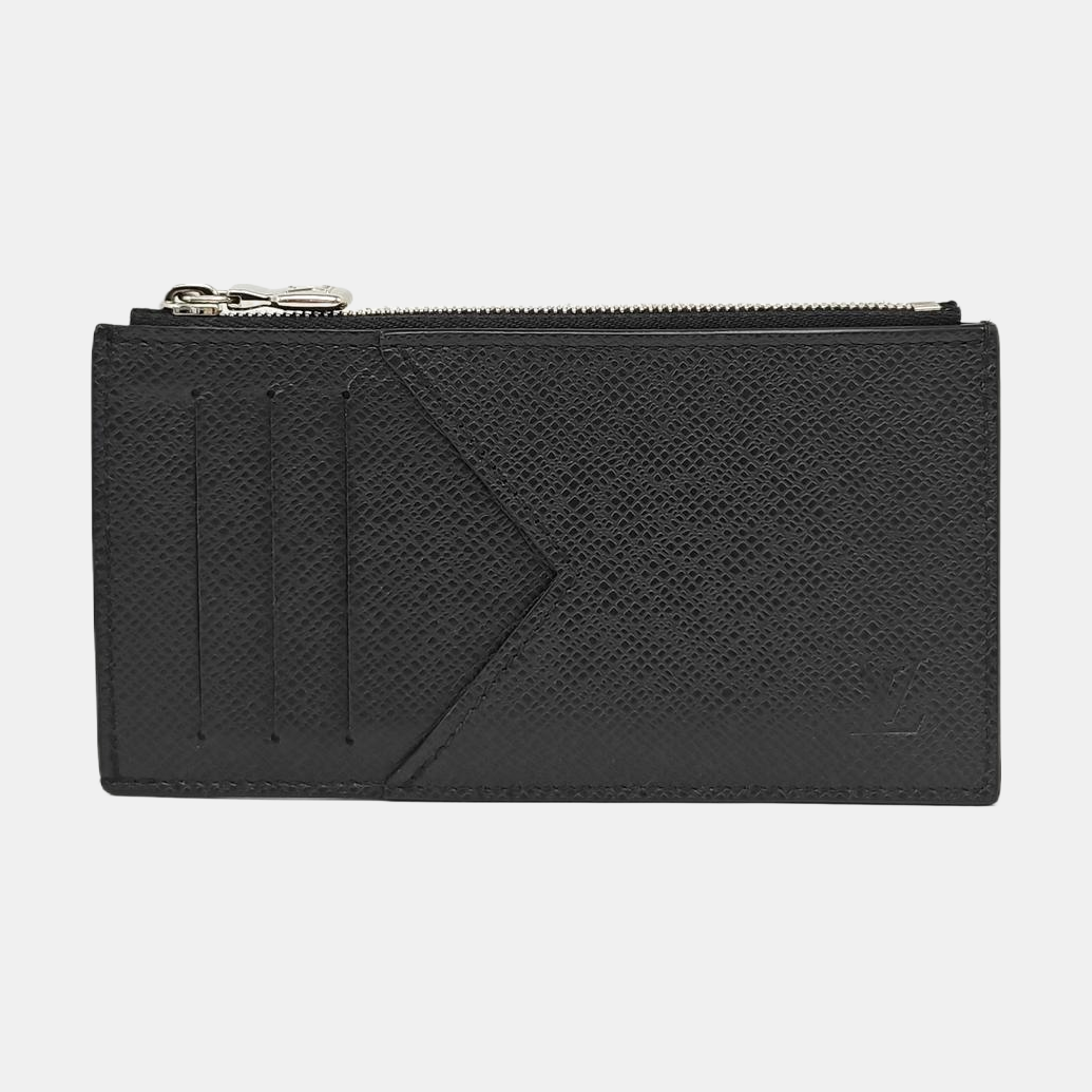 COIN Calfskin Black Wallet