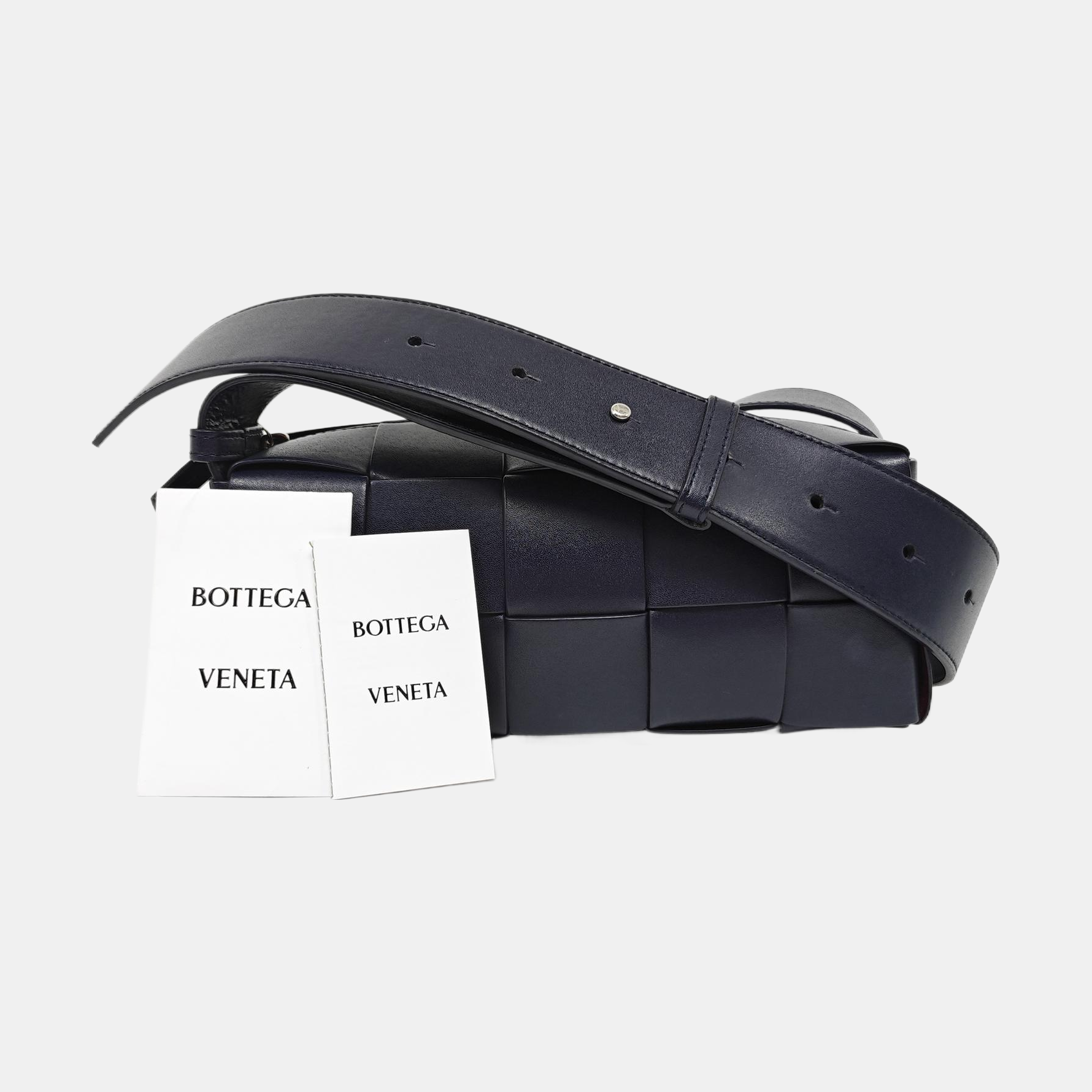 Cassette Medium Calfskin Blue