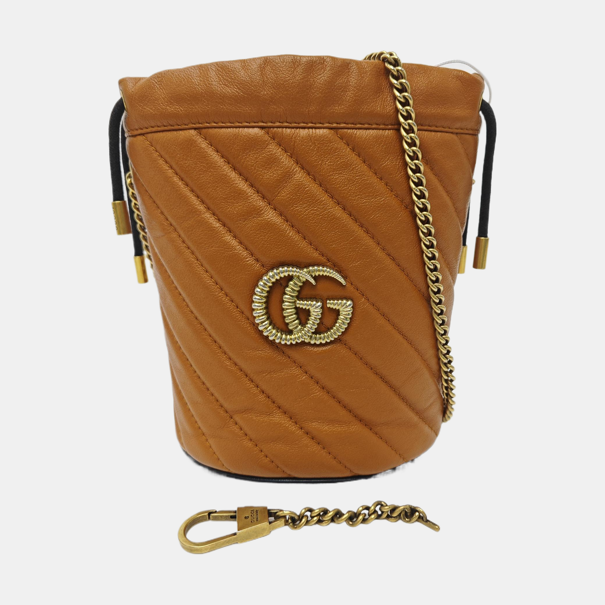 GG Marmont Mini Quilted Calfskin Yellow