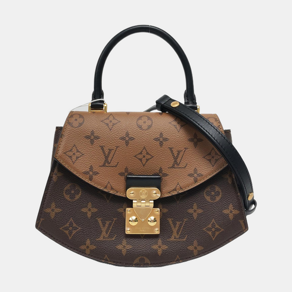 EDEN Monogram Coated Canvas Brown