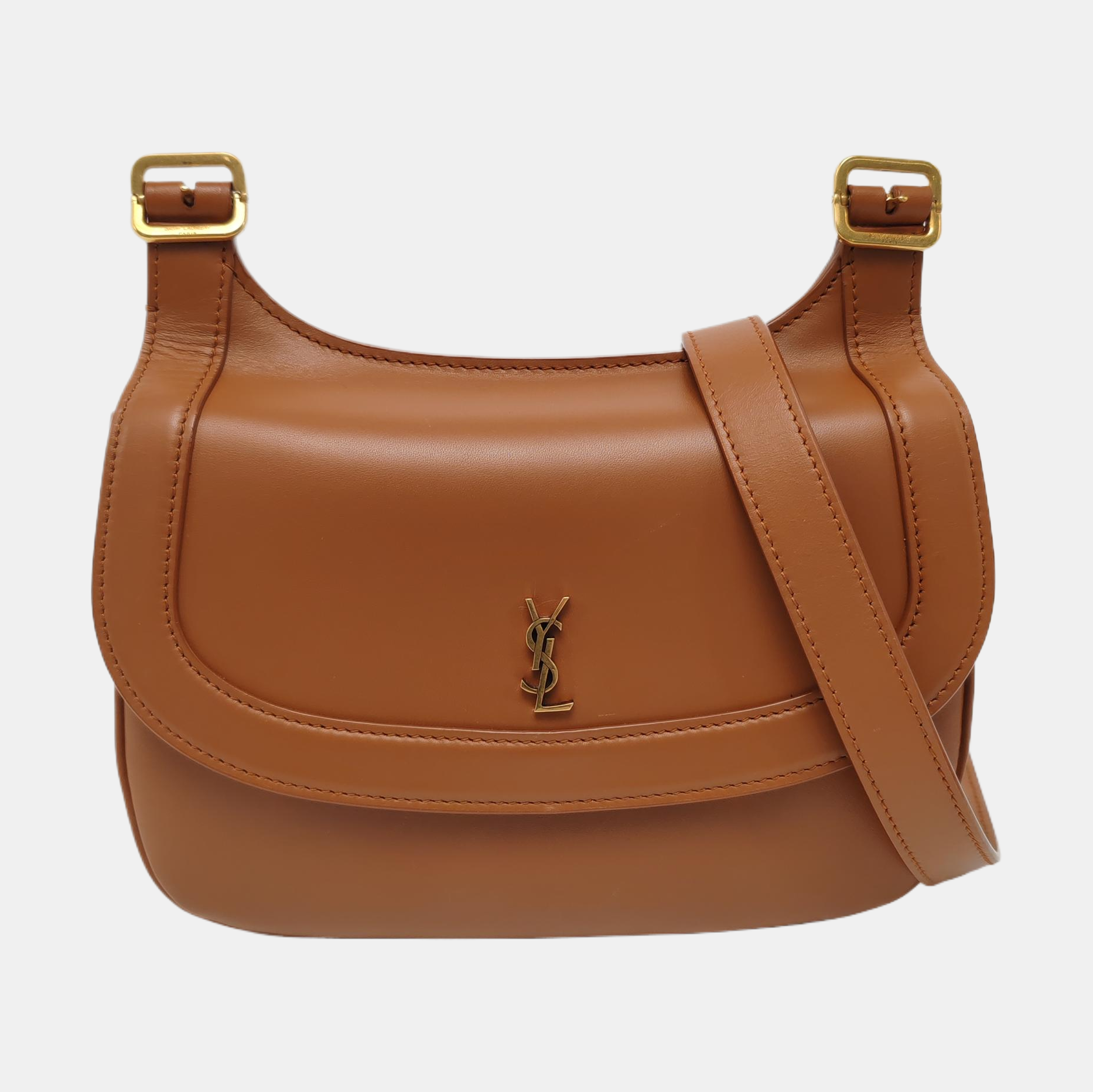 MONOGRAM Medium Calfskin Brown