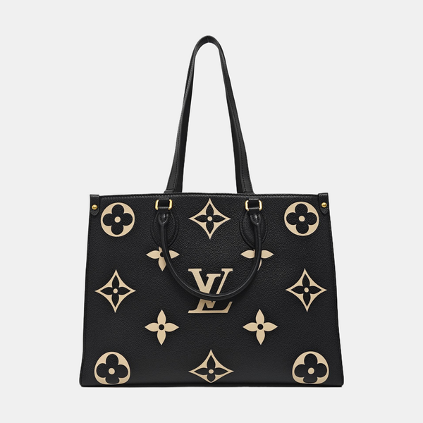 ONTHEGO MM Monogram Calfskin Black