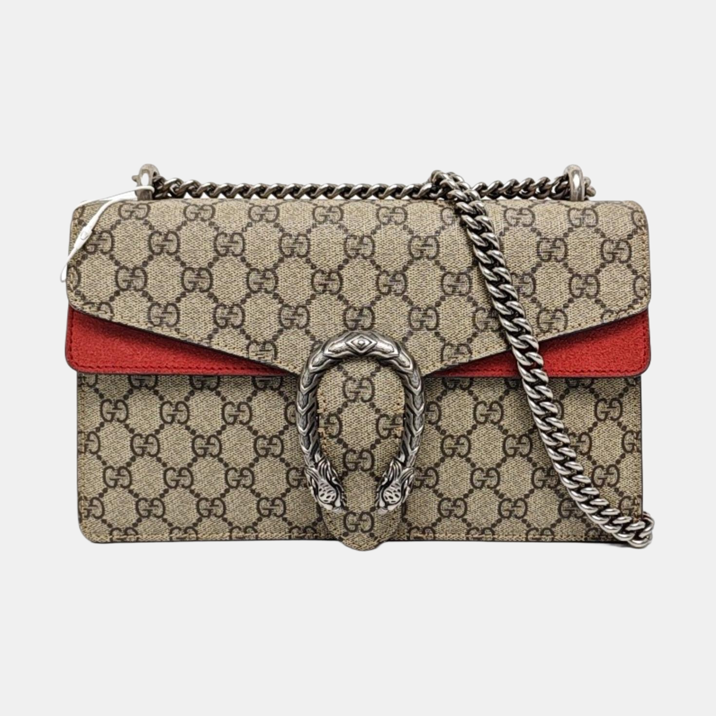 Authenticated pre-owned  Dionysus Small Monogram Coated Canvas Beige - Shoulder Bag at Looply